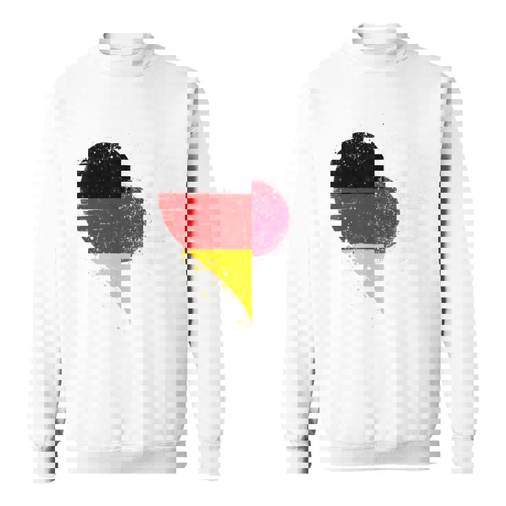 誇り高き日本人ドイツ人のためのヴィンテージの旗 A 日本 ドイツ スウェットシャツ