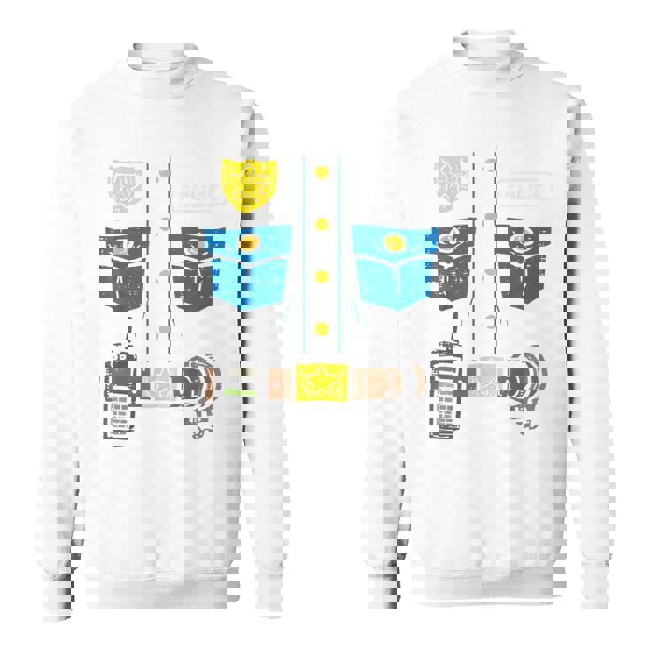 警察コスチューム 面白い警官 警察官 警察官 男性 男の子 子供 スウェットシャツ