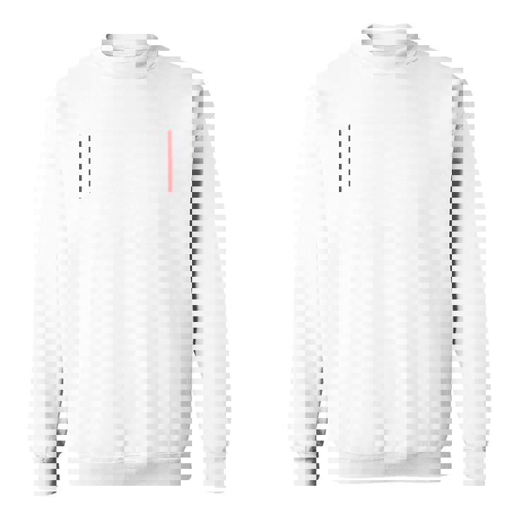 電池【残り1】バッテリー 電池切れ おもしろ 面白い ギャグ ネタ ウケ狙い 笑える ユーモア お笑い 個性的な 長袖tシャツ スウェットシャツ