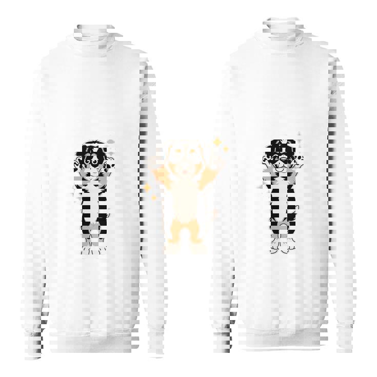 面白いtシャツ バーニーズ 犬 メンズ 犬好き グッズ かわいい おもしろ 面白い 服 ネタ 子供用 長袖tシャツ スウェットシャツ