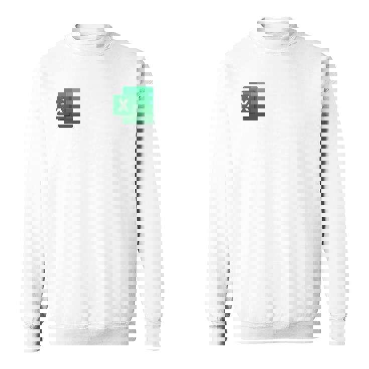 面白いスプレッドシート、フリーク、会計士 長袖tシャツ スウェットシャツ