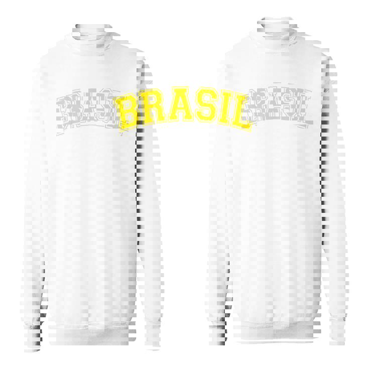 面白いブラジルシャツ ブラジルグリーンフラッグ スウェットシャツ