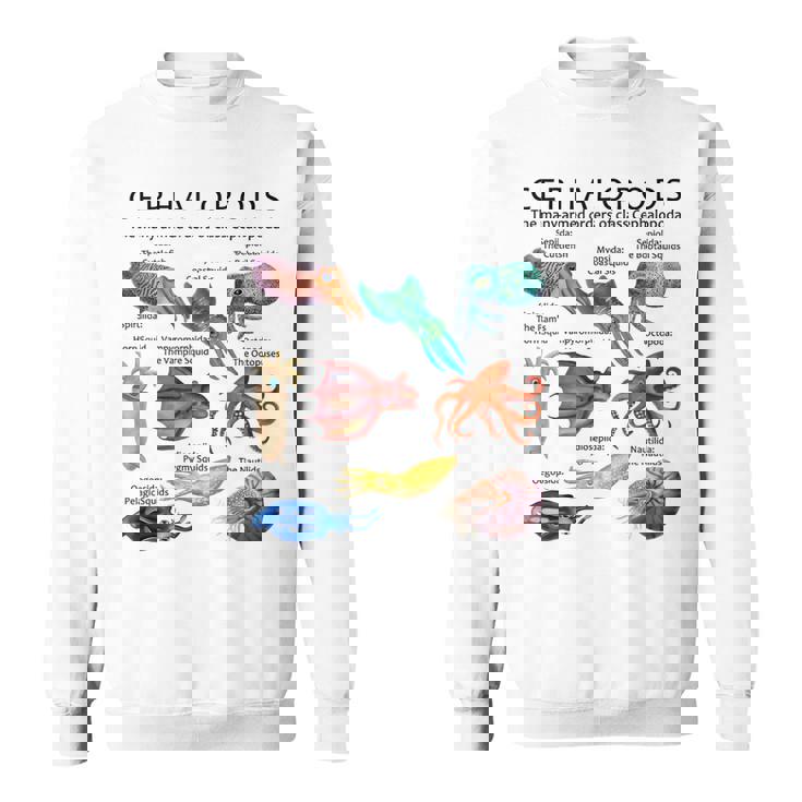 頭足類 スウェットシャツ