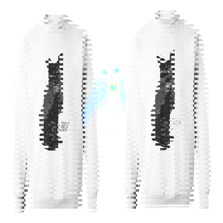 黒猫のウィズ 黒猫 スウェットシャツ