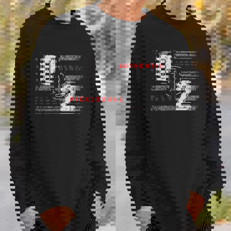 002ピックルボールフラッグ スウェットシャツ 彼への贈り物