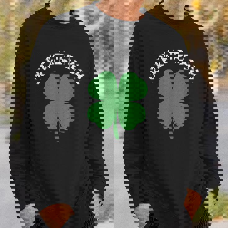 100アイルランド、グリーンシャムロック、アイルランドの遺産、聖パトリックの日 スウェットシャツ 彼への贈り物