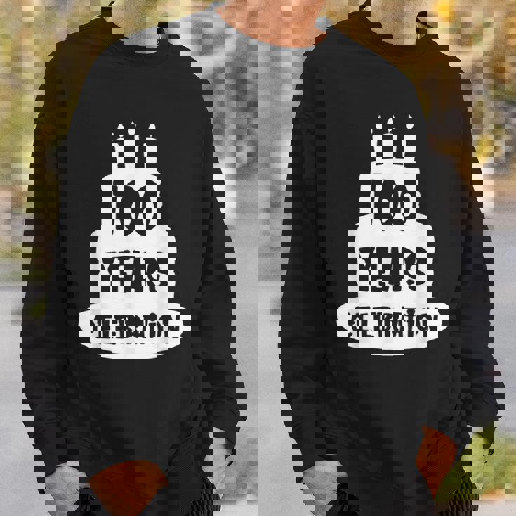 100年のお祝い イベント、記念日、誕生日。 スウェットシャツ 彼への贈り物