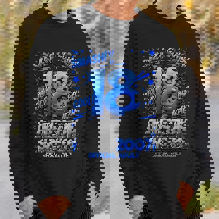 18歳の男の子向け公式成人向けギフト 18歳の誕生日 男の子向け スウェットシャツ 彼への贈り物