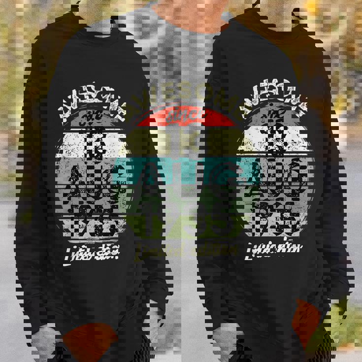 1935年8月13日 90歳の誕生日 90歳 2025年 誕生日 スウェットシャツ 彼への贈り物