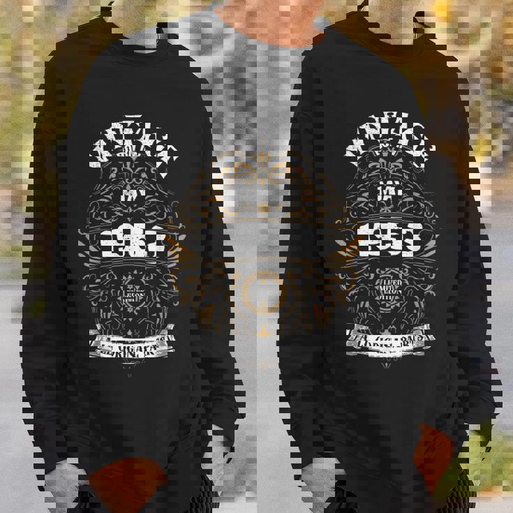 1953年5月生まれ オリジナルパーツ ヴィンテージ 5月の誕生日 スウェットシャツ 彼への贈り物