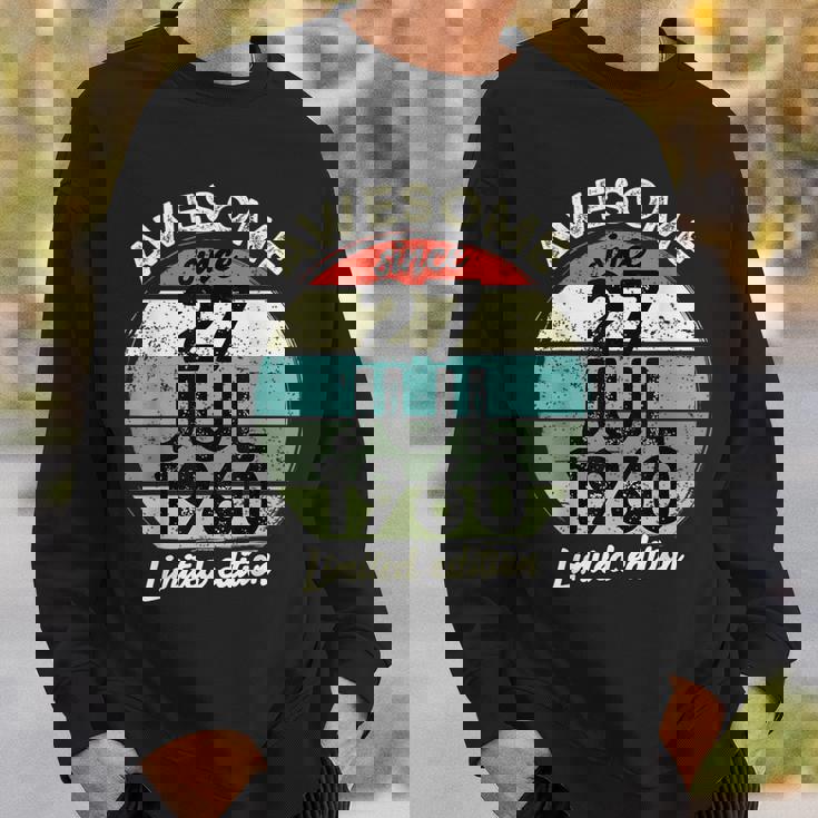 1960年7月27日 65歳の誕生日 65歳 2025年 誕生日 スウェットシャツ 彼への贈り物