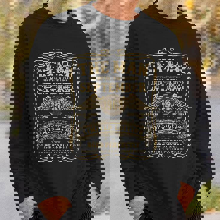 1963年9月 61歳の誕生日プレゼント 男性用 61歳の誕生日プレゼント スウェットシャツ 彼への贈り物