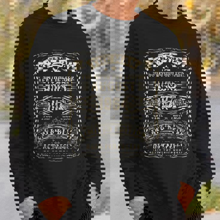 1964年8月 男の伝説 60歳の男性向けギフト スウェットシャツ 彼への贈り物