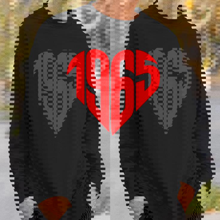 1965 ハート ヴィンテージ 1965年製 ハート型 還暦祝いに最適 スウェットシャツ 彼への贈り物