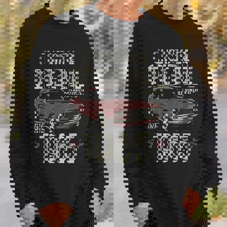 1965年生まれ クラシックカー 60歳の誕生日 スウェットシャツ 彼への贈り物
