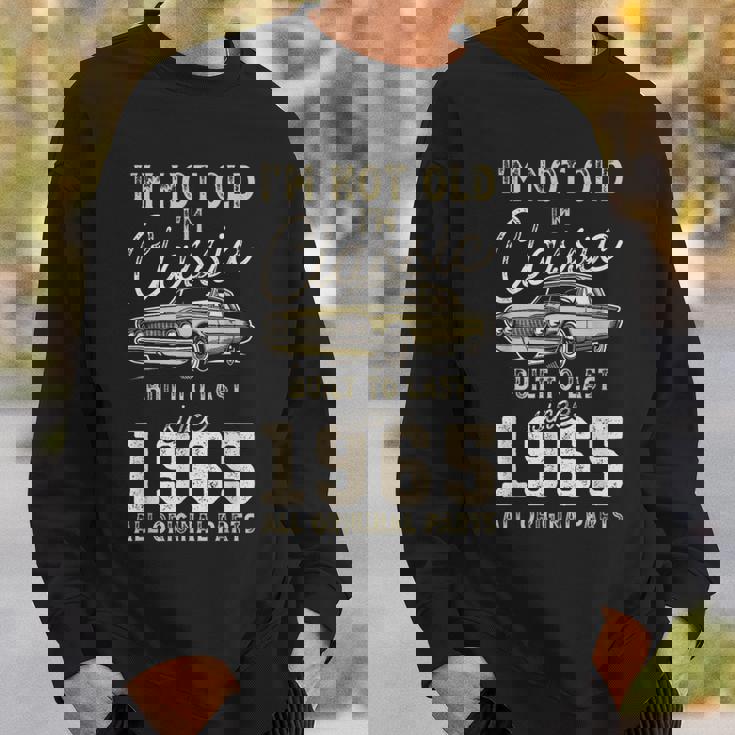 1965年生まれ、60歳の誕生日、クラシックカー スウェットシャツ 彼への贈り物