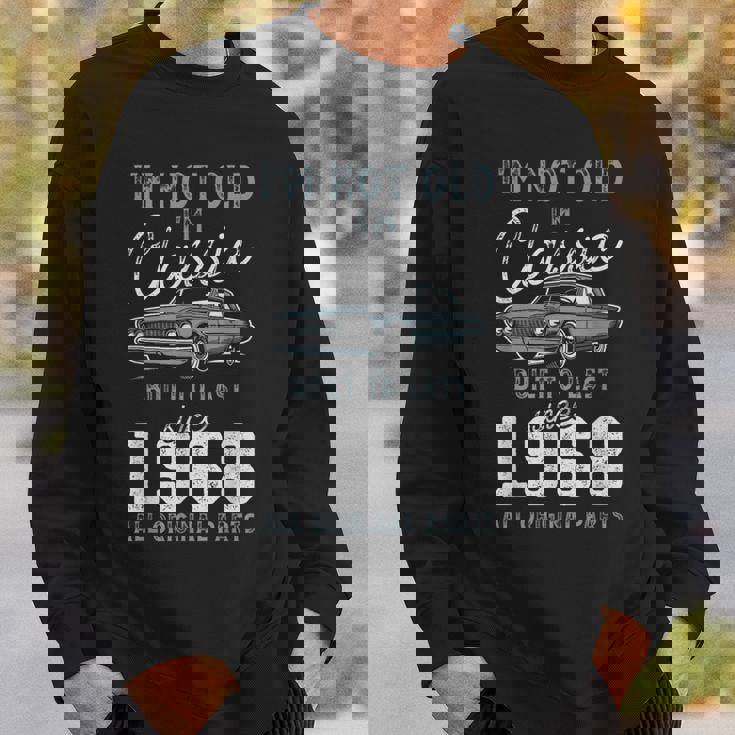 1968年クラシックカー生誕57周年 スウェットシャツ 彼への贈り物