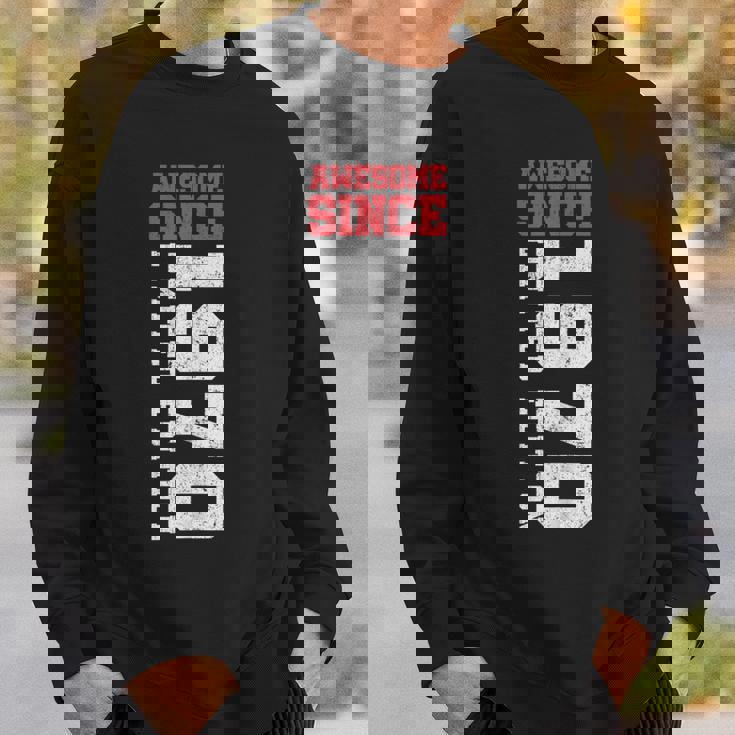 1970年から素晴らしいヴィンテージ55歳の誕生日プレゼント 55歳 スウェットシャツ 彼への贈り物