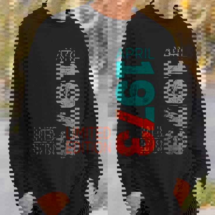 1973年4月1973年 レトロ 1973 ヴィンテージ 1973 スウェットシャツ 彼への贈り物