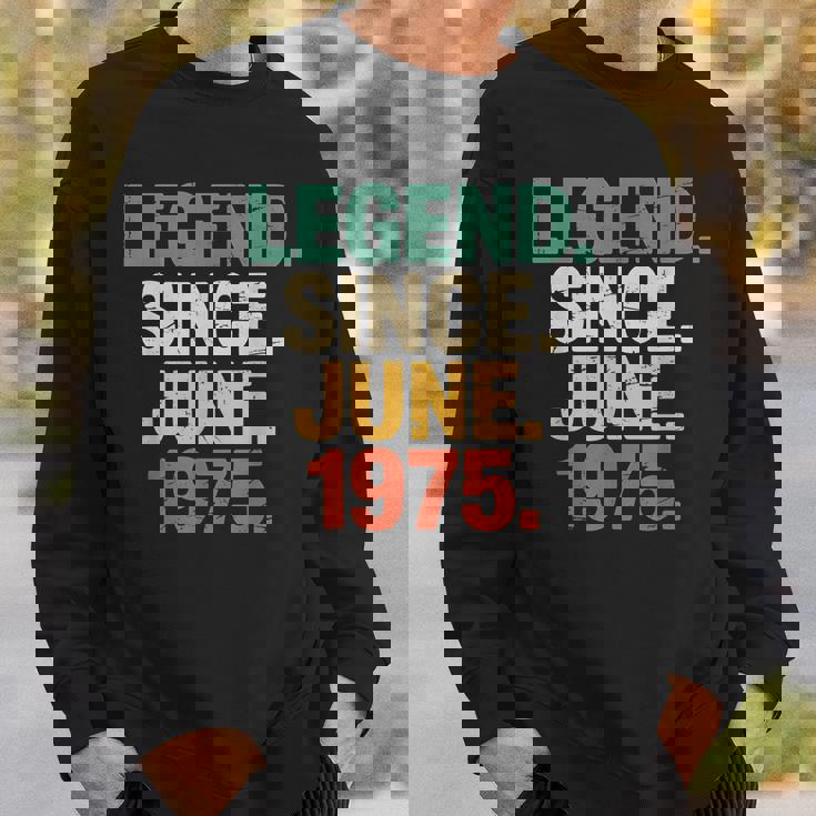 1975年6月誕生日ギフトアイデア 男女 1975年6月以来 スウェットシャツ 彼への贈り物