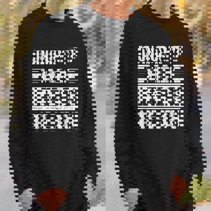 1月17日 誕生日 1月17日 誕生日プレゼント スウェットシャツ 彼への贈り物