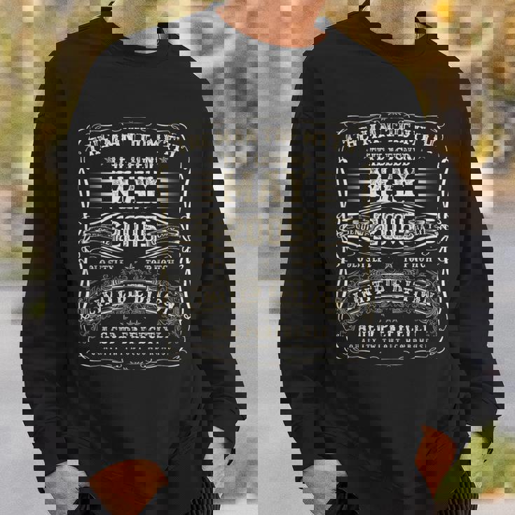 2005年5月 20歳の誕生日プレゼント 男性用 20歳 誕生日 スウェットシャツ 彼への贈り物