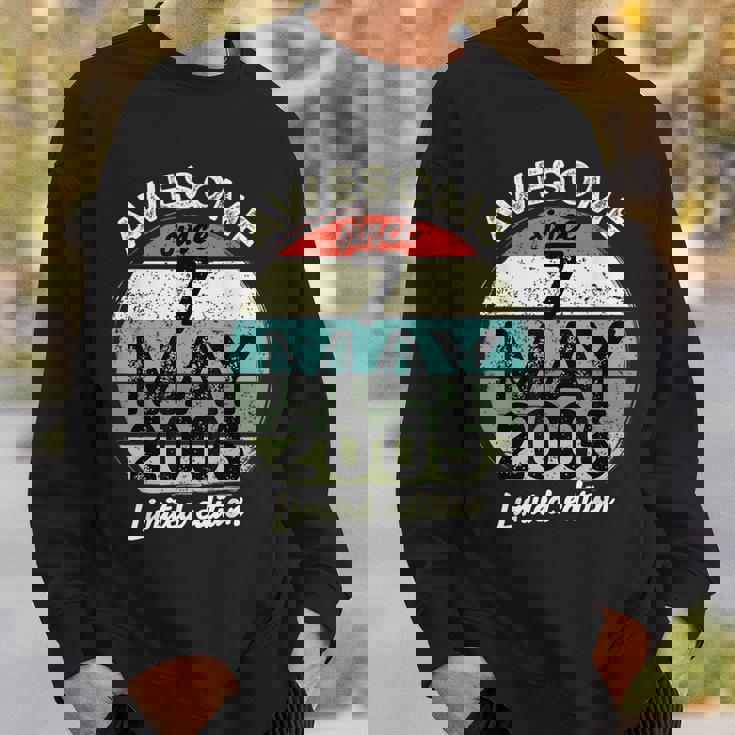 2005年5月7日 20歳の誕生日 20歳 2025年 誕生日 スウェットシャツ 彼への贈り物