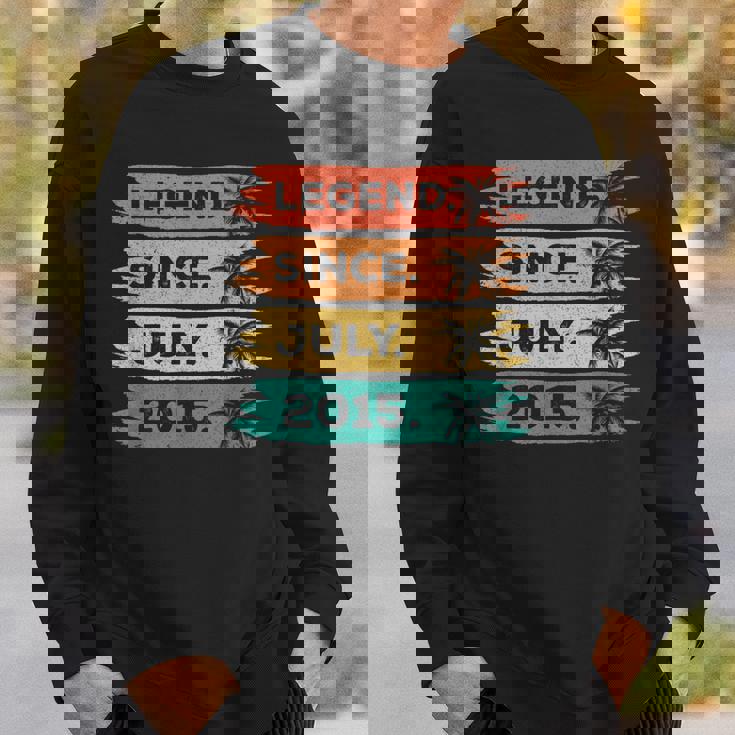 2015年7月 10歳の誕生日デコレーション ヴィンテージ 10歳の誕生日 スウェットシャツ 彼への贈り物