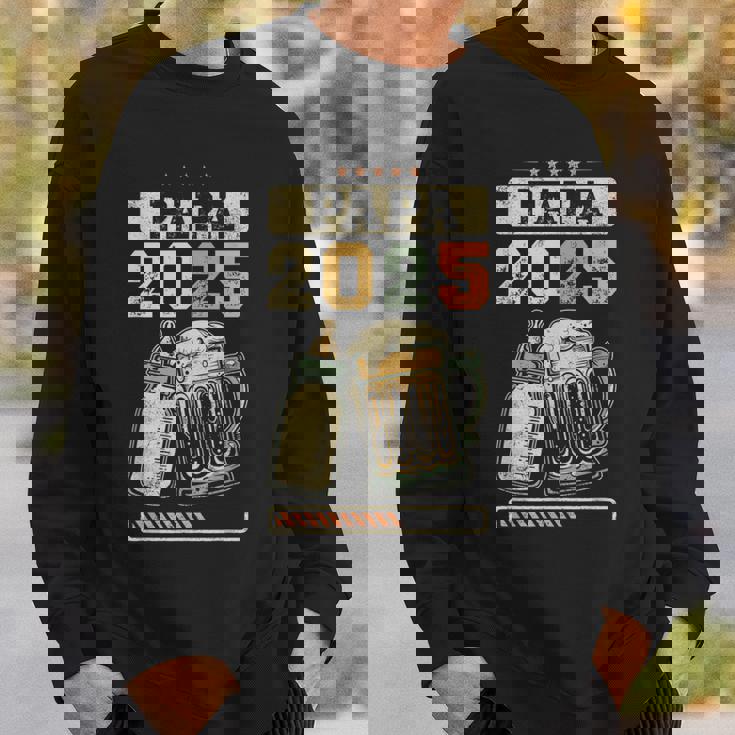 2025 年のお父さん 出産のお知らせ 父親になる予定の人 未来のお父さん スウェットシャツ 彼への贈り物