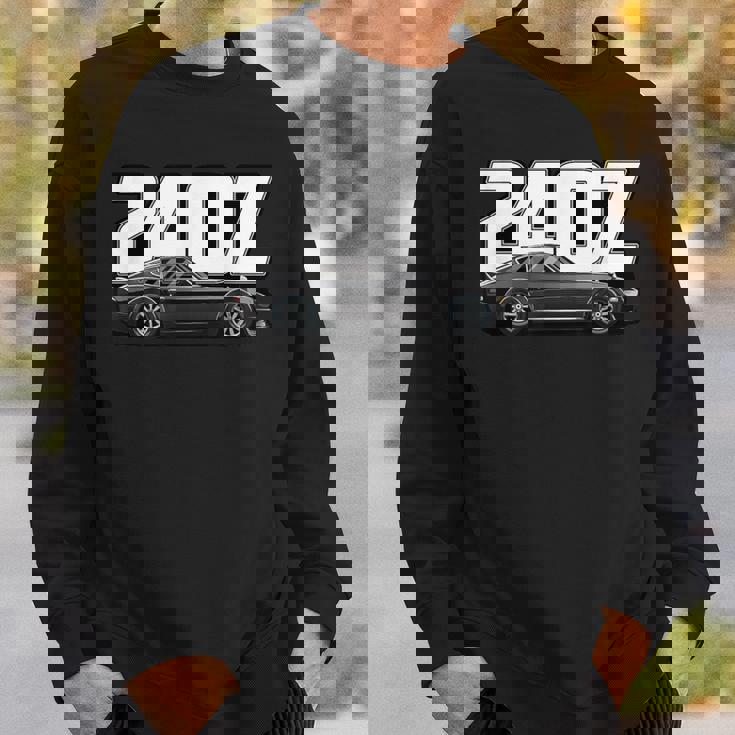 240Z クラシック オールドスクール 日本のクラシックカー スウェットシャツ 彼への贈り物