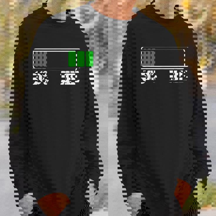 30 Life 30歳の誕生日 30年目の人生 ローディングバー 30パーセント スウェットシャツ 彼への贈り物