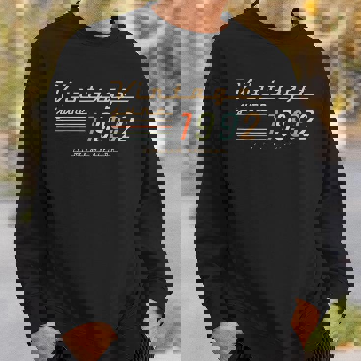 33歳の誕生日プレゼント 男性用 1992年6月 33歳 誕生日 スウェットシャツ 彼への贈り物