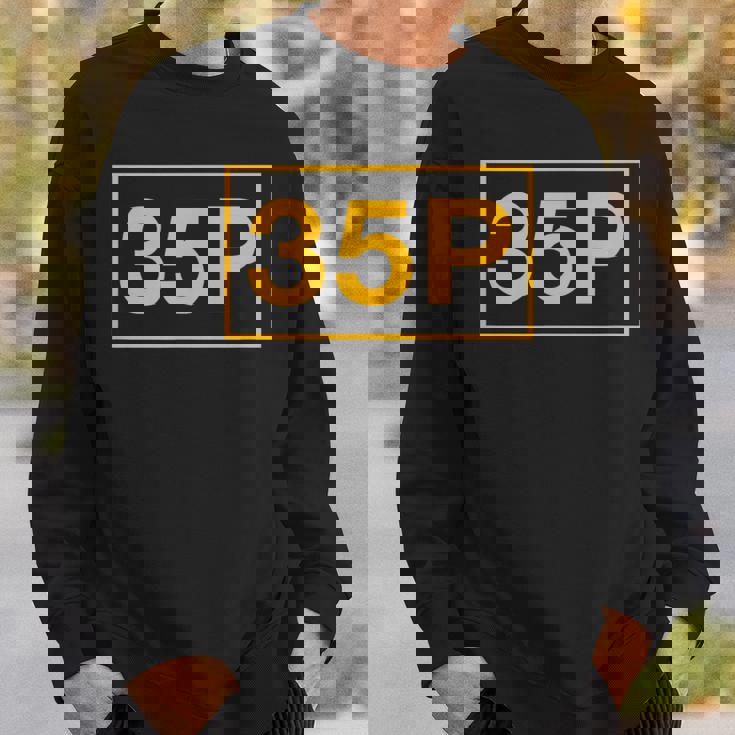 35P 暗号言語 スウェットシャツ 彼への贈り物