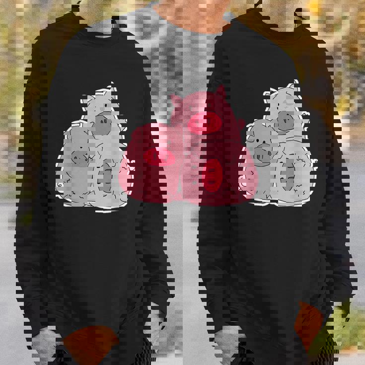 3匹の小さな豚 スウェットシャツ 彼への贈り物