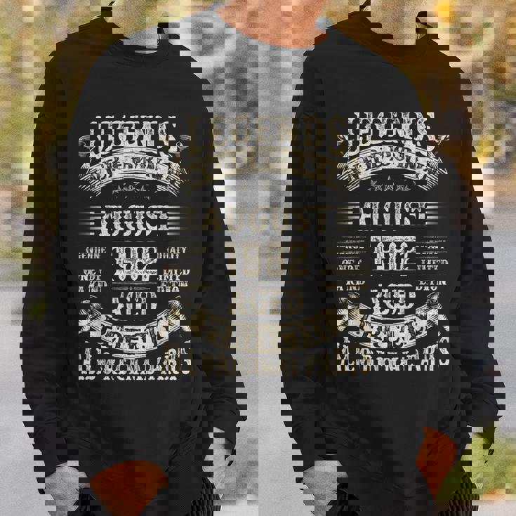 43歳の誕生日プレゼント 男性 43歳 誕生日 1982年8月 スウェットシャツ 彼への贈り物