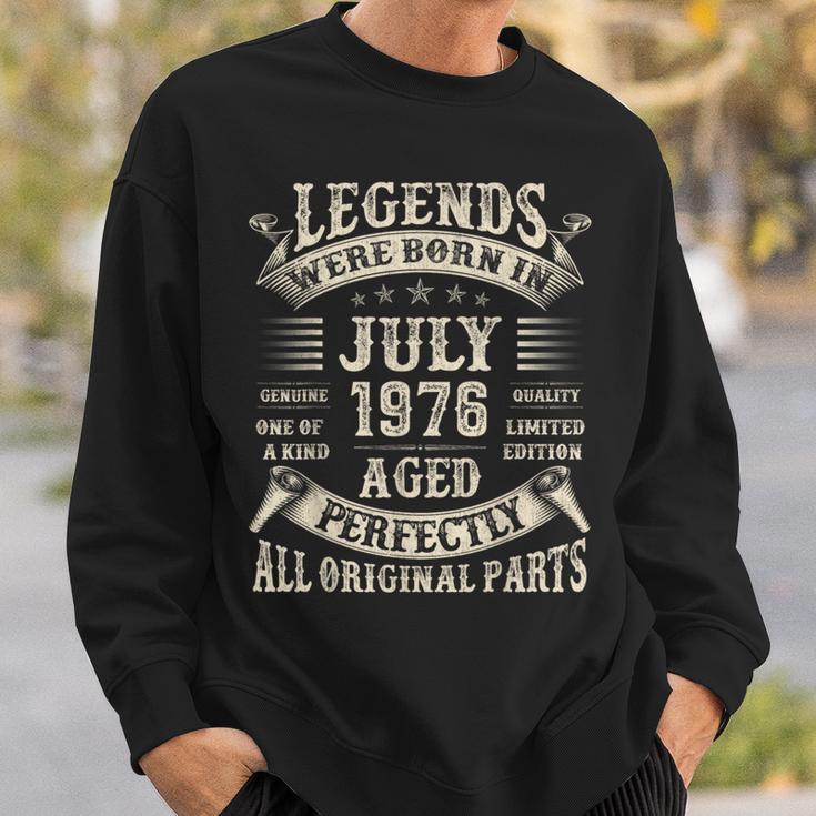 49歳の男性への誕生日プレゼント 49歳 誕生日 1976年7月 スウェットシャツ 彼への贈り物