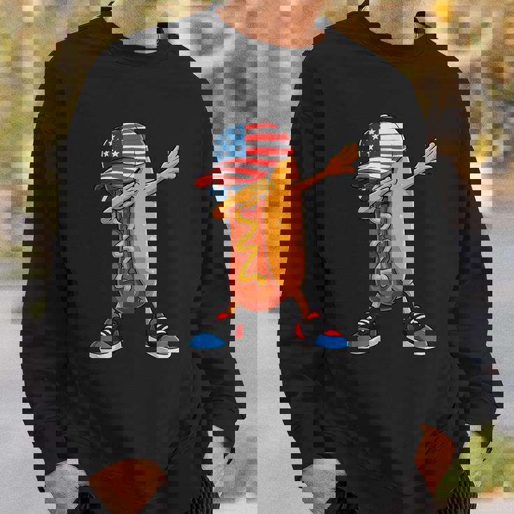 4Th Of July ホットドッグ 面白い 4Th Of July キッズ 男の子 スウェットシャツ 彼への贈り物