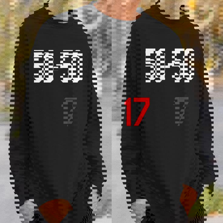 50-50-17 スウェットシャツ 彼への贈り物