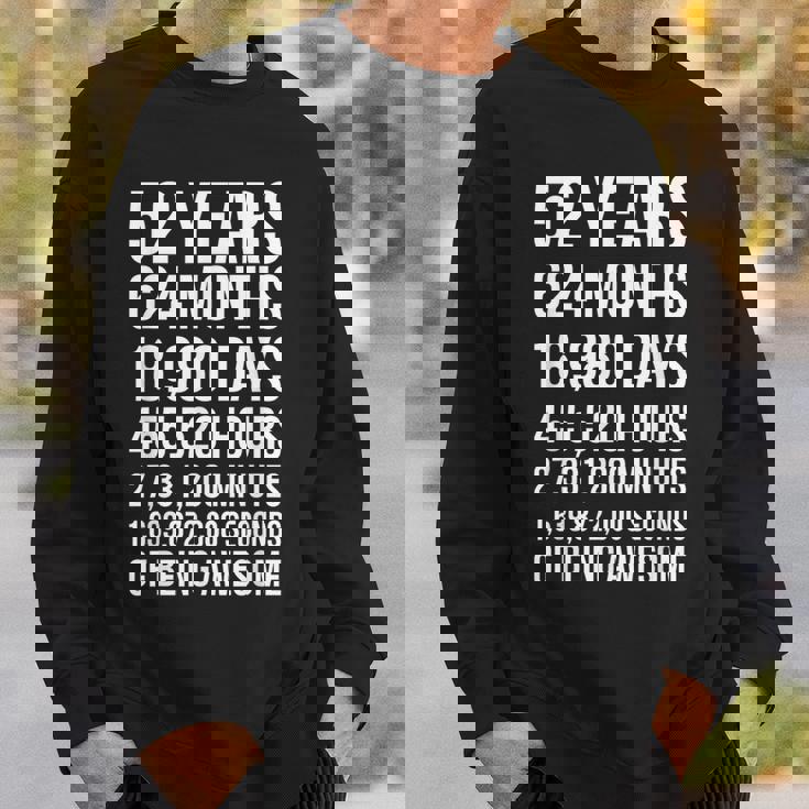 52歳の誕生日ギフト 面白い52歳の誕生日 スウェットシャツ 彼への贈り物