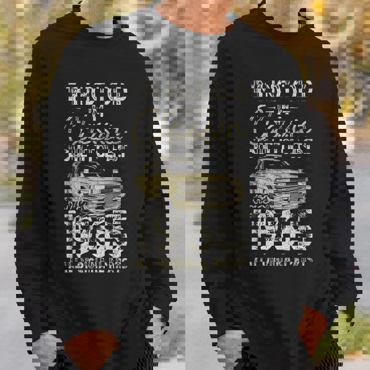 60 歳の誕生日、1965 年以来、クラシックカー、60 歳 スウェットシャツ 彼への贈り物