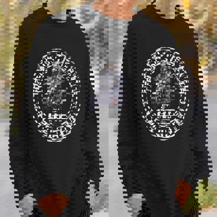 60歳の誕生日 男性 オートバイ バイカーベア 1965 スウェットシャツ 彼への贈り物