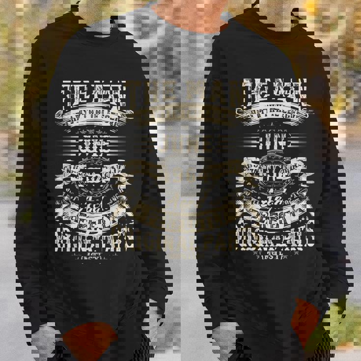 60歳の誕生日ギフト 男性用 面白い 60歳 誕生日 1964年6月 スウェットシャツ 彼への贈り物