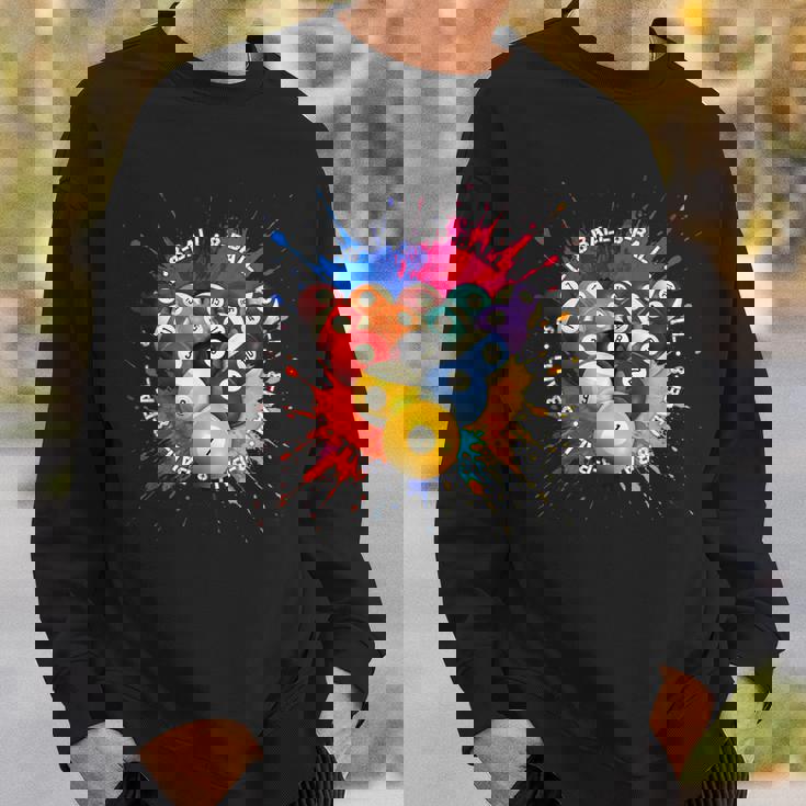 8-Ball Pool Team クールなグラフィックデザインリーグとトーナメント スウェットシャツ 彼への贈り物