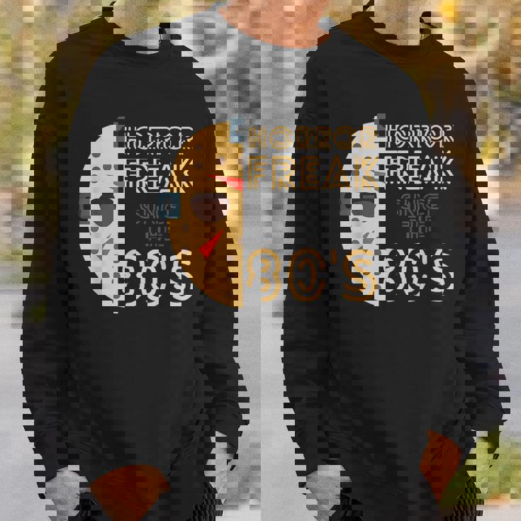 80年代以降のホラーフリーク、80年代スラッシャー映画 スウェットシャツ 彼への贈り物