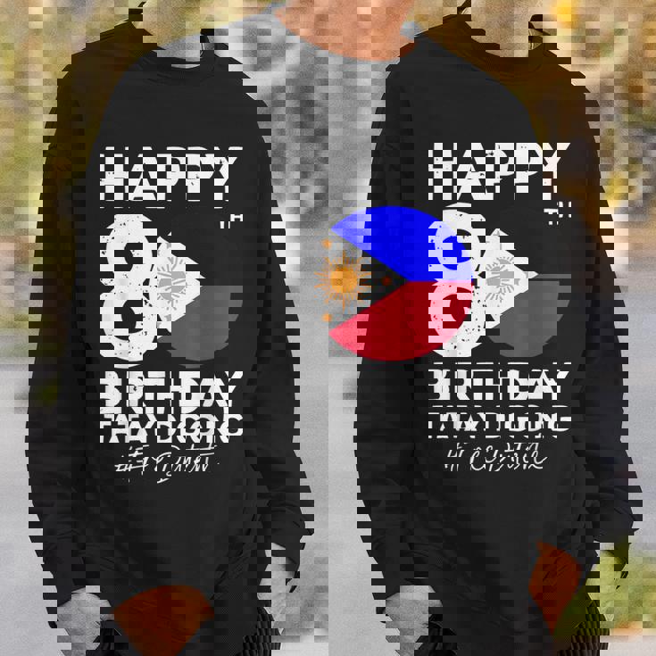 80歳の誕生日おめでとうタテイ・ディゴン・ドゥテルテ Prrd フリー・ドゥテルテ スウェットシャツ 彼への贈り物