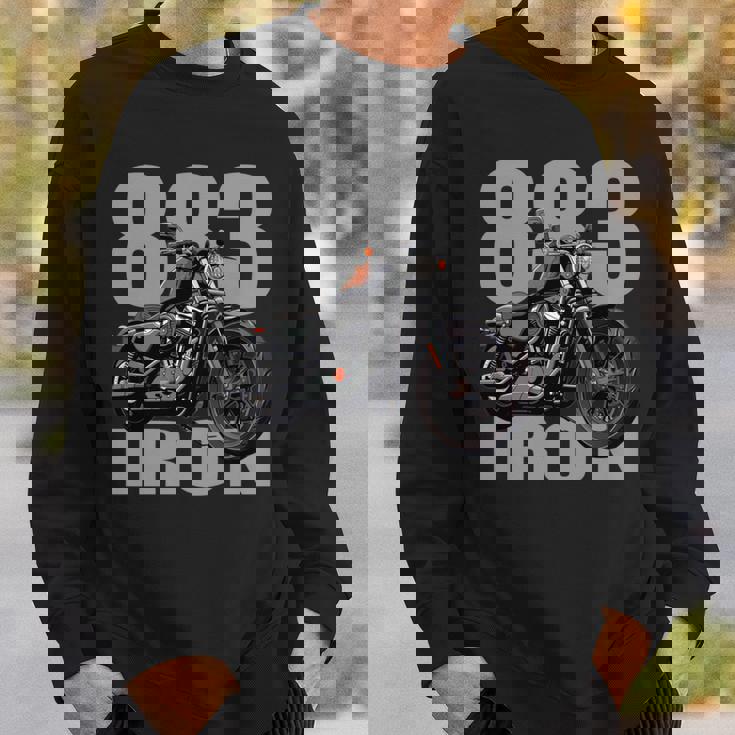 883 アイアンクラシックモーターサイクルバイカー 長袖tシャツ スウェットシャツ 彼への贈り物