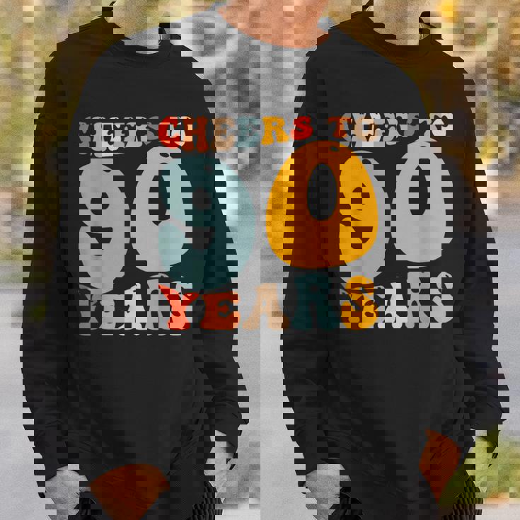 90歳 誕生日 パーティー お祝い 乾杯 90歳 スウェットシャツ 彼への贈り物