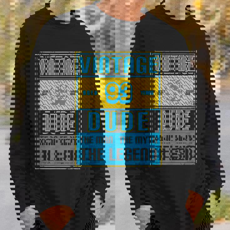 93歳の誕生日ギフト 男性用 93歳 ヴィンテージ お父さん 1927 スウェットシャツ 彼への贈り物