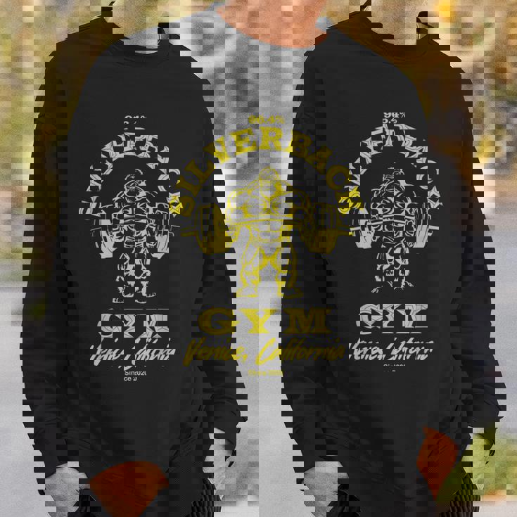 964シルバーバックゴリラ、ジムアパレル、ボディビルディング、ジム。 スウェットシャツ 彼への贈り物