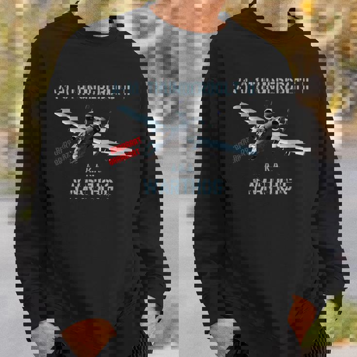 A-10 Warthog アタックジェット A-10 サンダーボルト スウェットシャツ 彼への贈り物